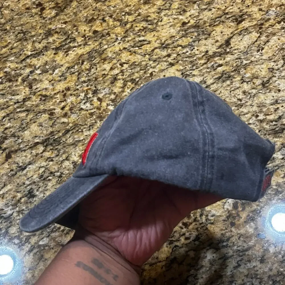 Florida Original 1845 Hat Gray Adjustable Strapback Embroidered‎ Logo Cap